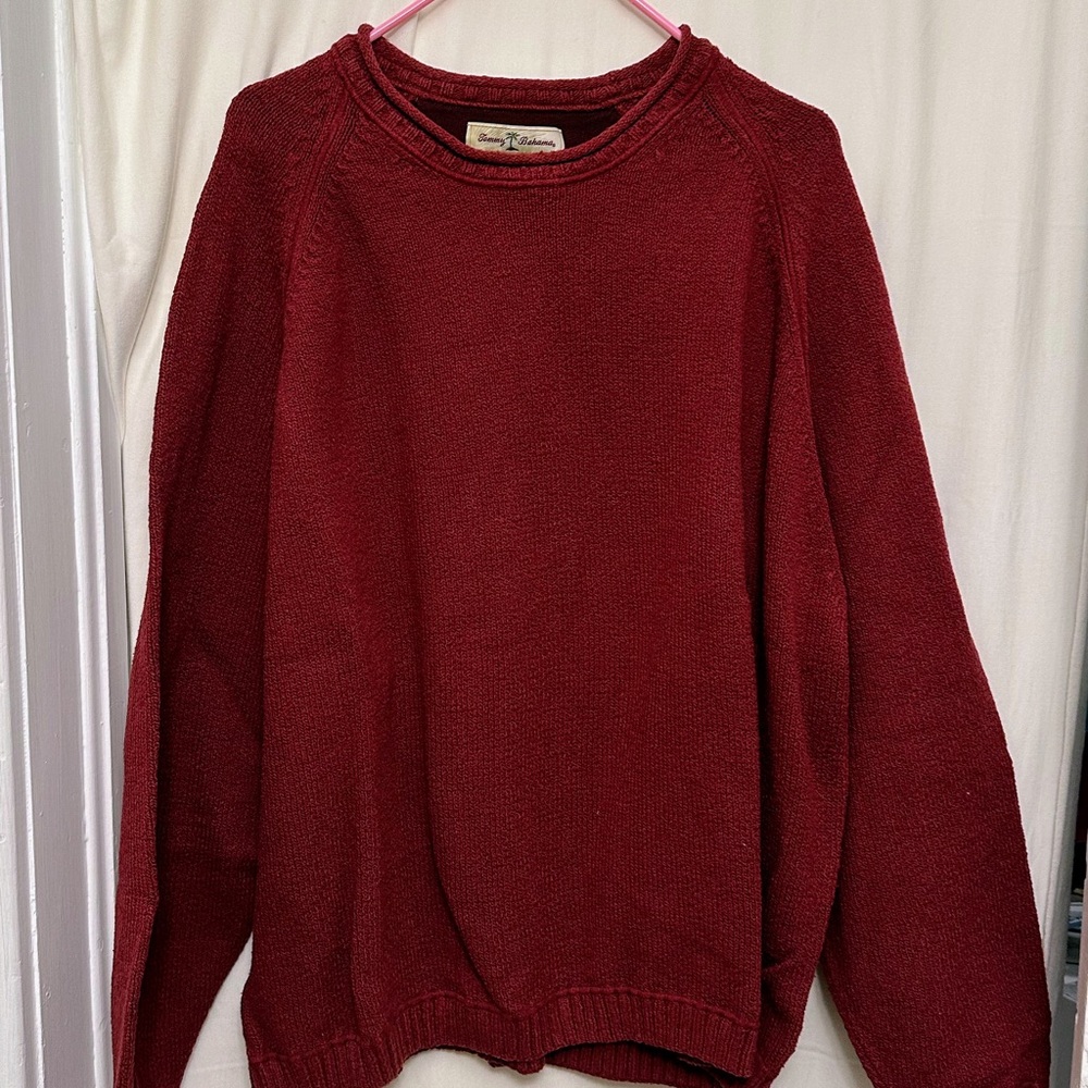 Maroon sweater